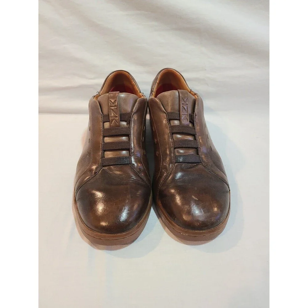 Kizik Men's Brown Slip-On Shoes Size 9.5
